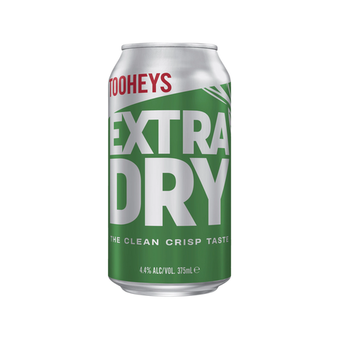 Tooheys Extra Dry 30pk Can 375ml