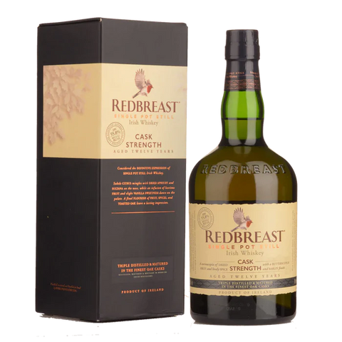 Redbreast 12 Year Old Cask Strength Single Pot Still Irish Whiskey 700ml