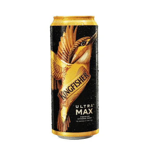 Kingfisher Ultra MAX Premium Indian Beer Can 500ml
