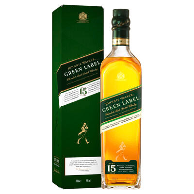 Johnnie Walker Green Label Blended Scotch Whisky 700ml