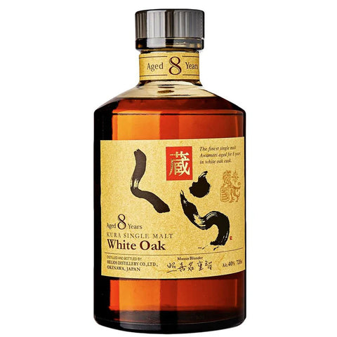Kura White Oak Japanese Single Malt 8 Years Old 720ml