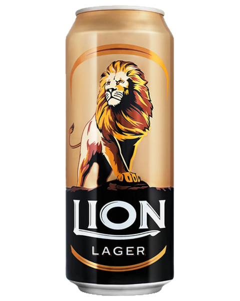 Lion Lager Beer Cans 500ml
