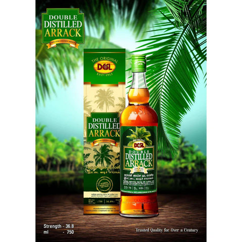DCSL Double Distilled Arrack 750ml
