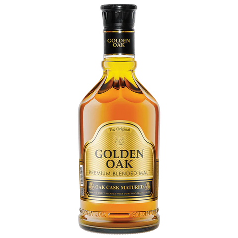 Golden Oak Barrel Aged Blended Premium Indian Whisky 750ml