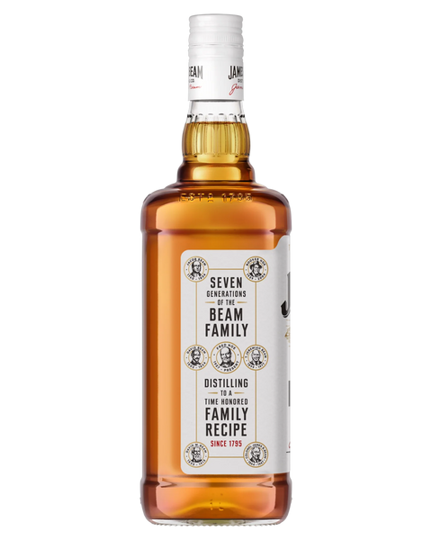 Jim Beam White Label Kentucky Straight Bourbon Whiskey 1000ml
