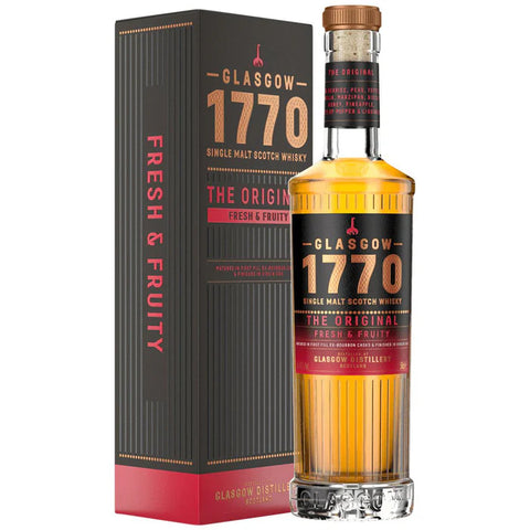 Glasgow 1770 Single Malt Scotch Whisky, The Original 500ml