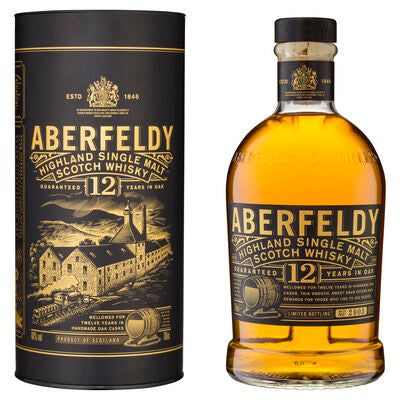 Aberfeldy 12 Year Old Single Malt Scotch Whisky 700ml