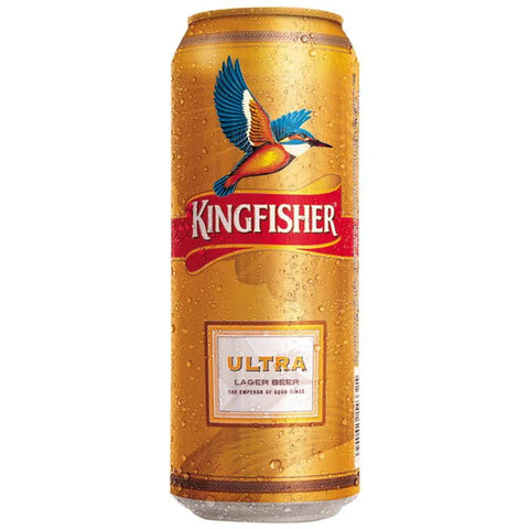 Kingfisher Ultra Premium Indian Beer Can 500ml