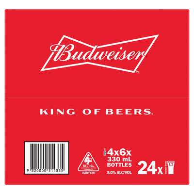 Budweiser Bottle 330ml