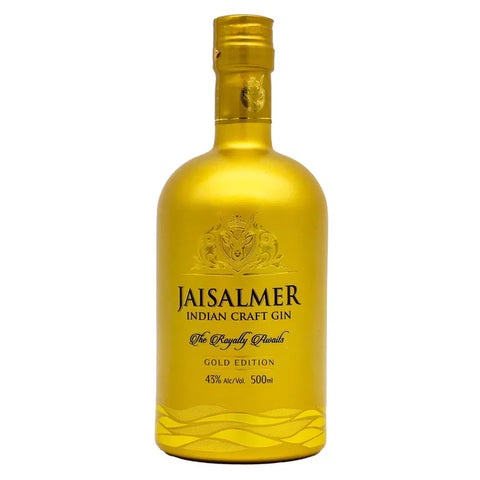Jaisalmer Indian Craft Gin Gold Edition 500mL