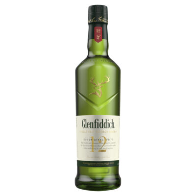 Glenfiddich 12 Year Old Single Malt Scotch Whisky 700ml