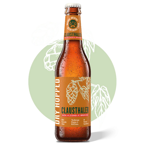 Clausthaler Unfiltered Dry Hopped Non-Alcoholic Beer 24x330ml
