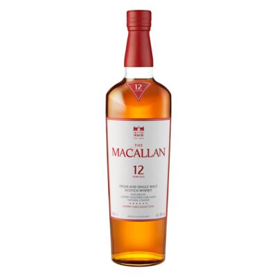 The Macallan 12 Year Old Sherry Oak Single Malt Scotch Whisky 700ml