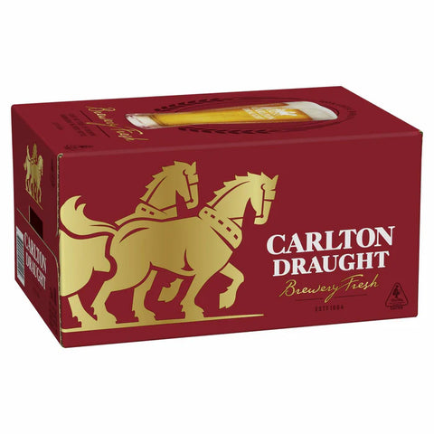 Carlton Draught Bottle 375ml