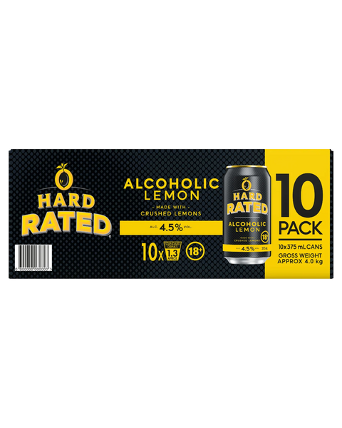 Hard Rated Cans 375ml (3x10)