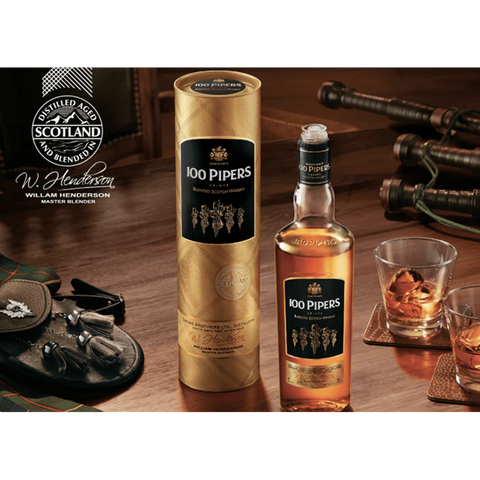 100 Pipers Scotch Whisky 750ml