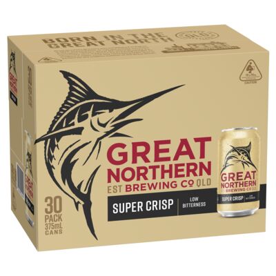 Great Northern Super Crisp Can 375ml