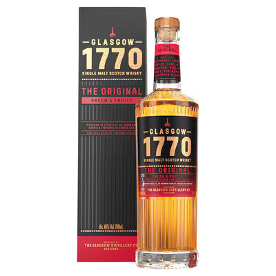 Glasgow 1770 Single Malt Scotch Whisky, The Original 700ml