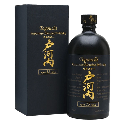 Togouchi 15 Years Old Blended Japanese Whisky 700ml