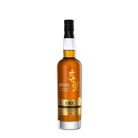 Indri Dru Cask Strength Single Malt Indian Whisky 700ml