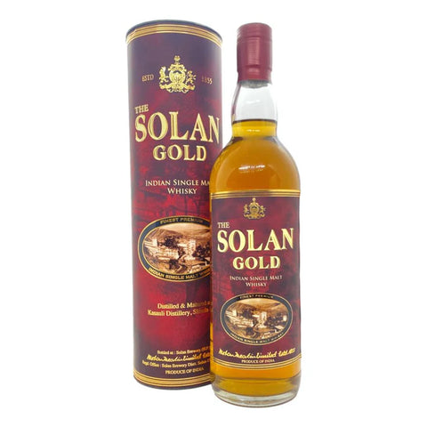 The Solan Gold Indian Single Malt Whisky 750ml
