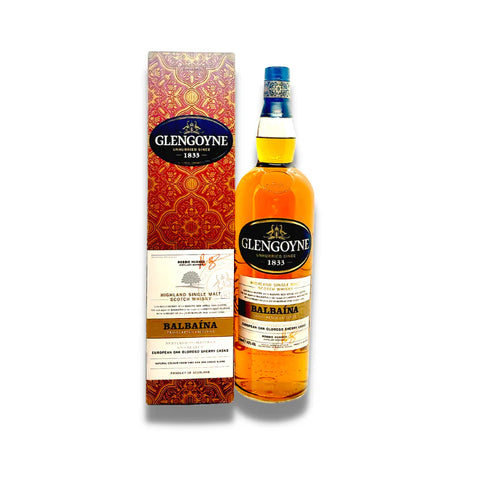 Glengoyne Balbaina European Oak Oloroso Sherry Casks Single Malt Scotch Whisky 1L